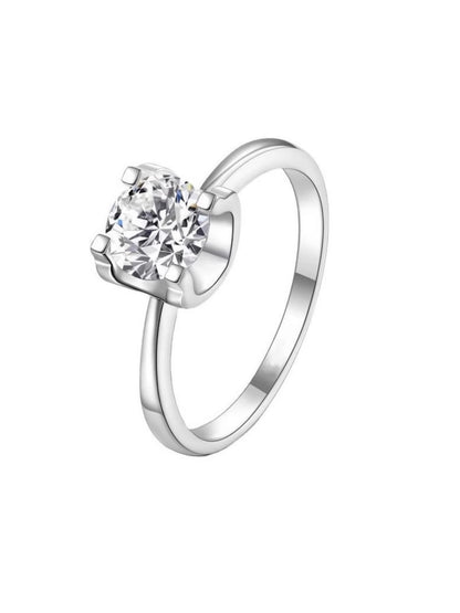 Classic 6-Prong Solitaire Lab Diamond Engagement Ring • D VVS1 EX Cut | VIVADAR